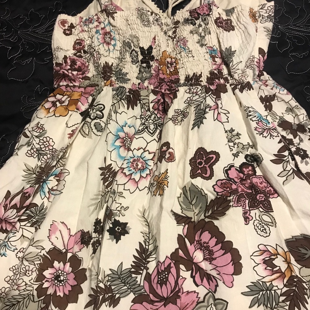 Fire Los Angeles Flower Short Dress Size M
